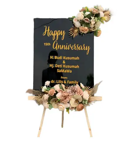 Papan Bunga Akrilik Blitaran